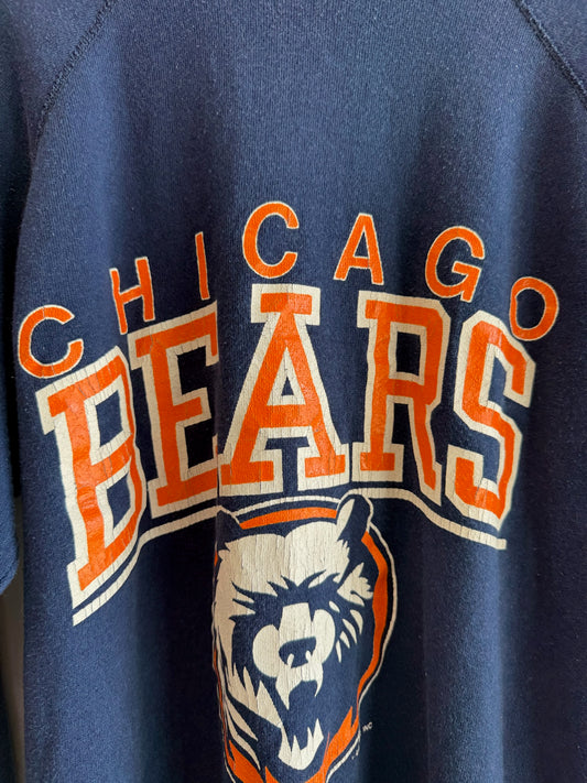 (L) Vintage Chicago Bears Spellout Crewneck