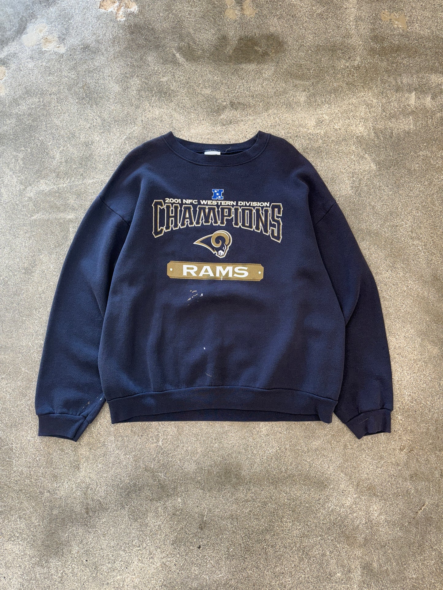 (XL) Vintage NFC Champions Rams Crewneck
