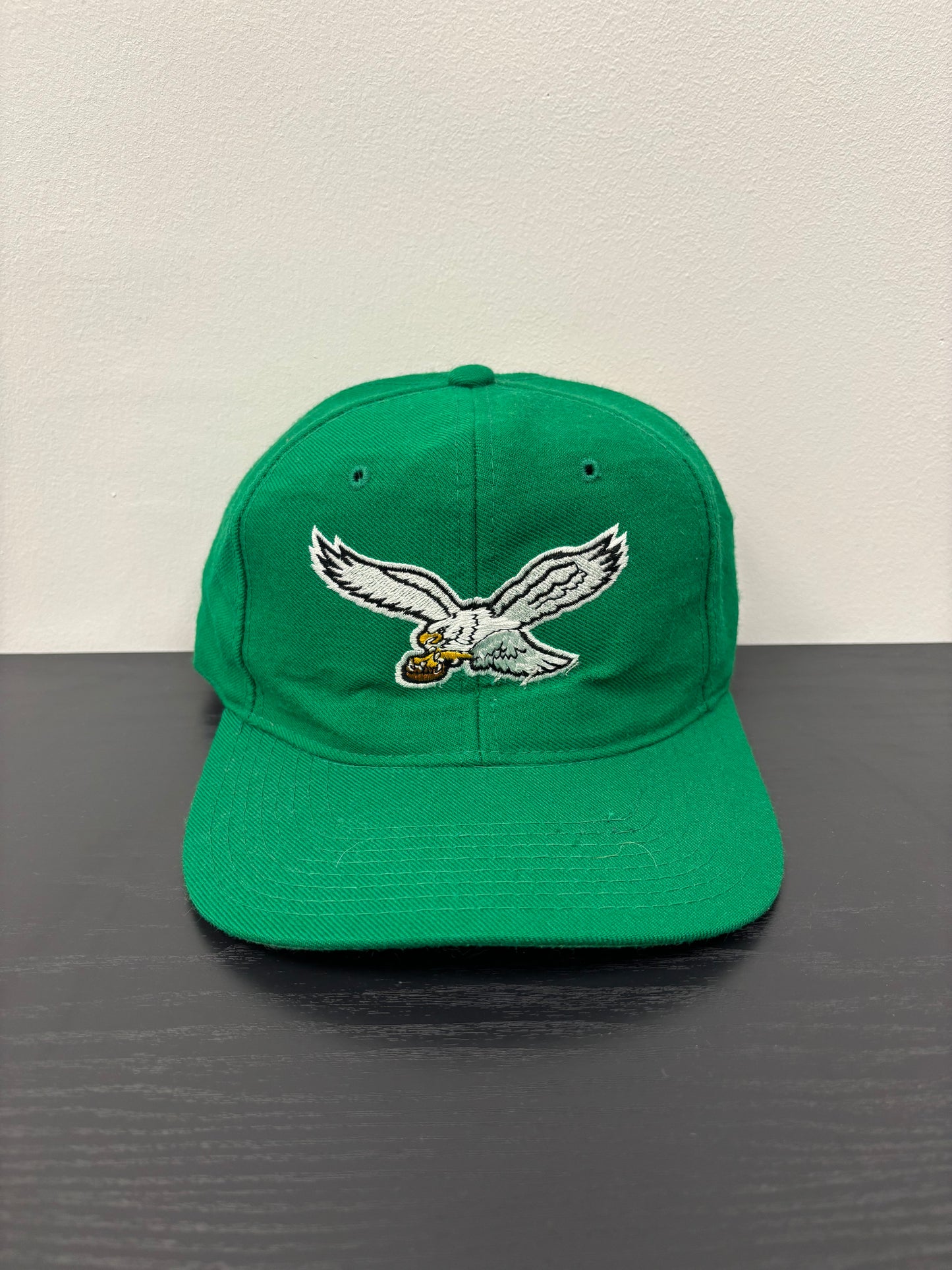Vintage 80s New Era Philadelphia Eagles Kelly Green Snapback