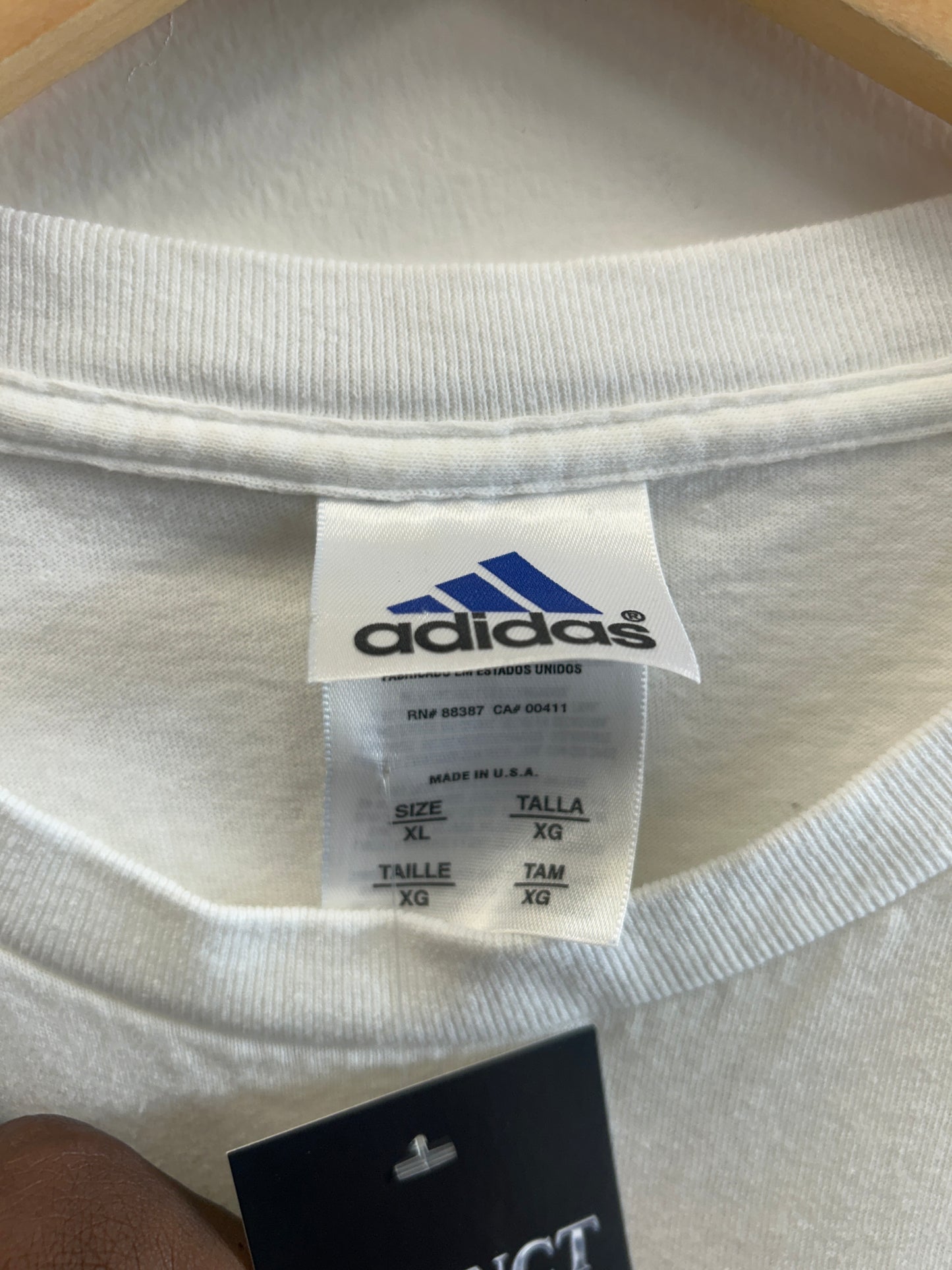 (XL) Vintage “Eat My Hat trick” Soccer Adidas art tee