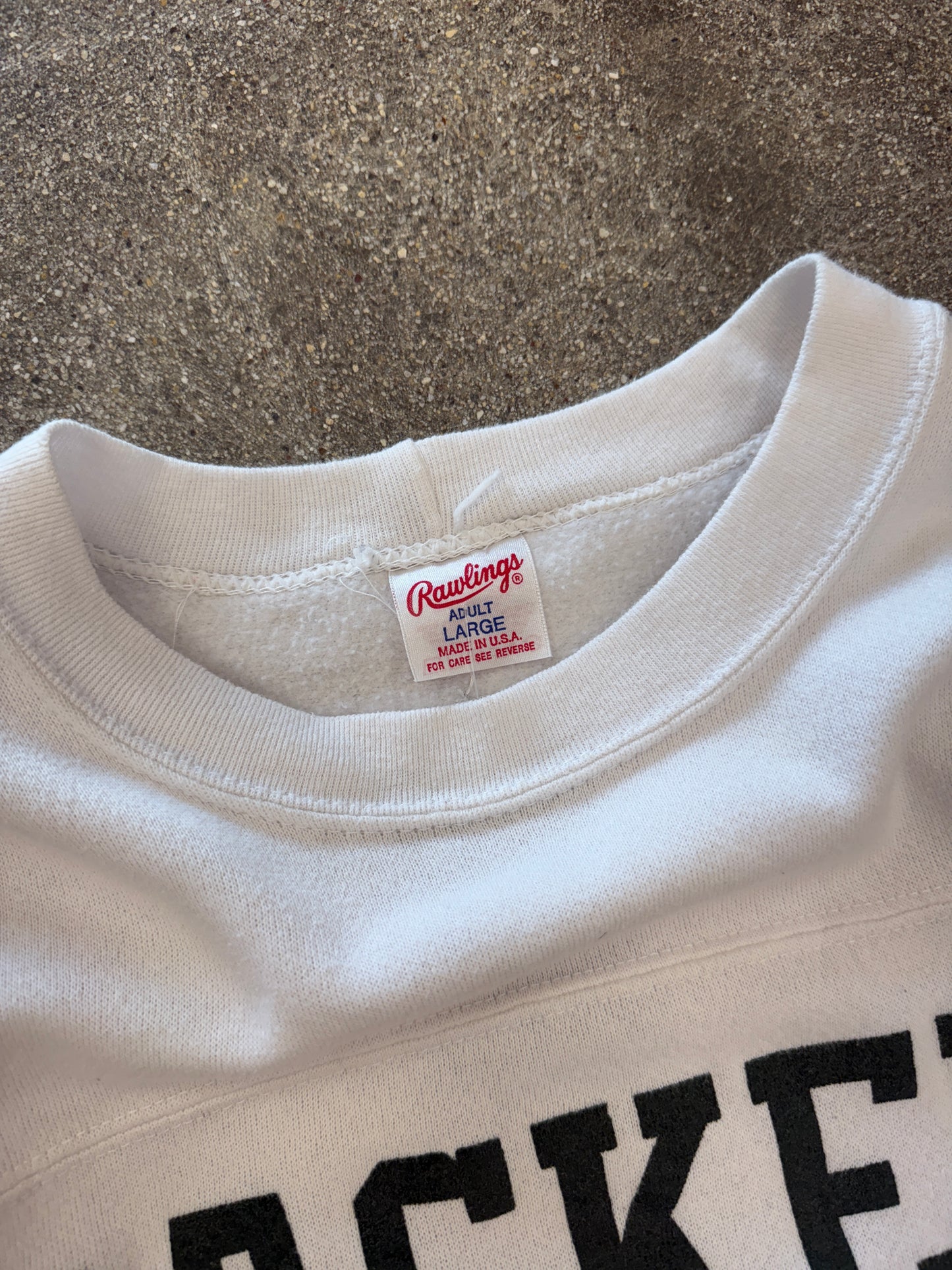 (L) Vintage Packers #7 Crewneck