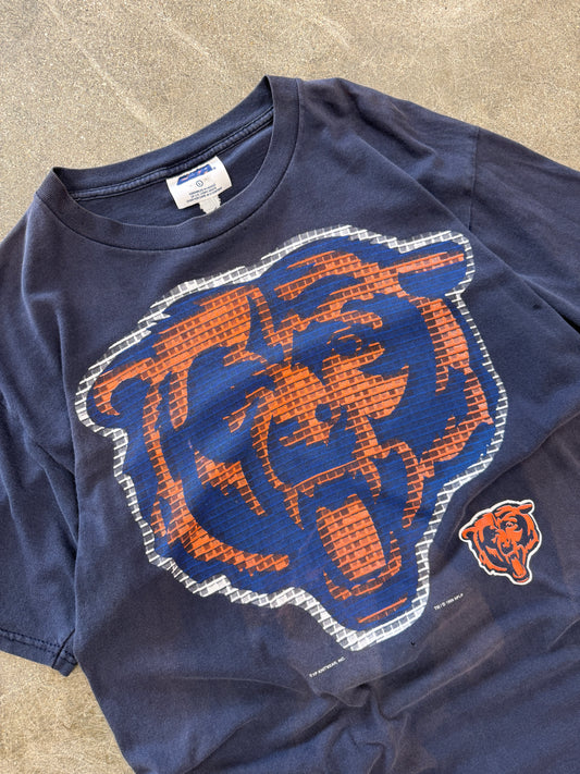 (L) Vintage Chicago Bears Big Logo Tee