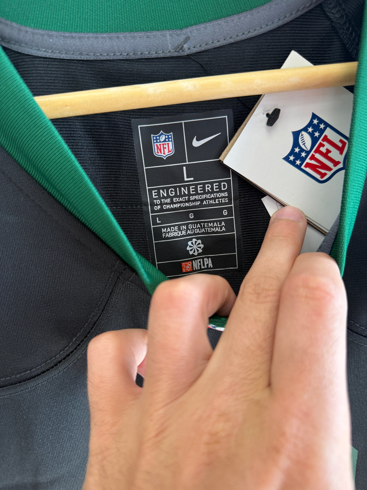(L) Aaron Rodgers Nike Jets Jersey BNWT