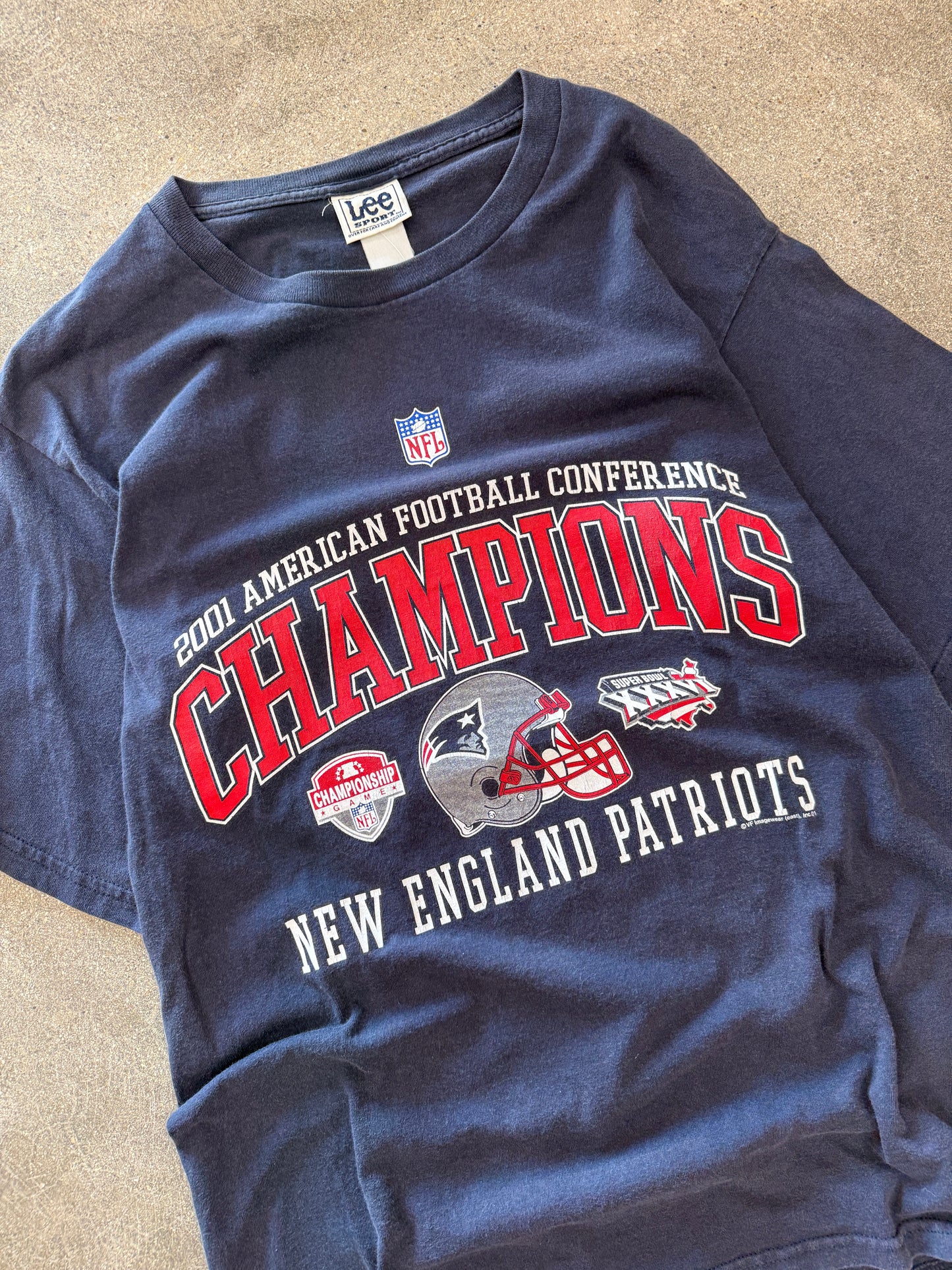(S) Vintage AFC Champs Patriots Tee