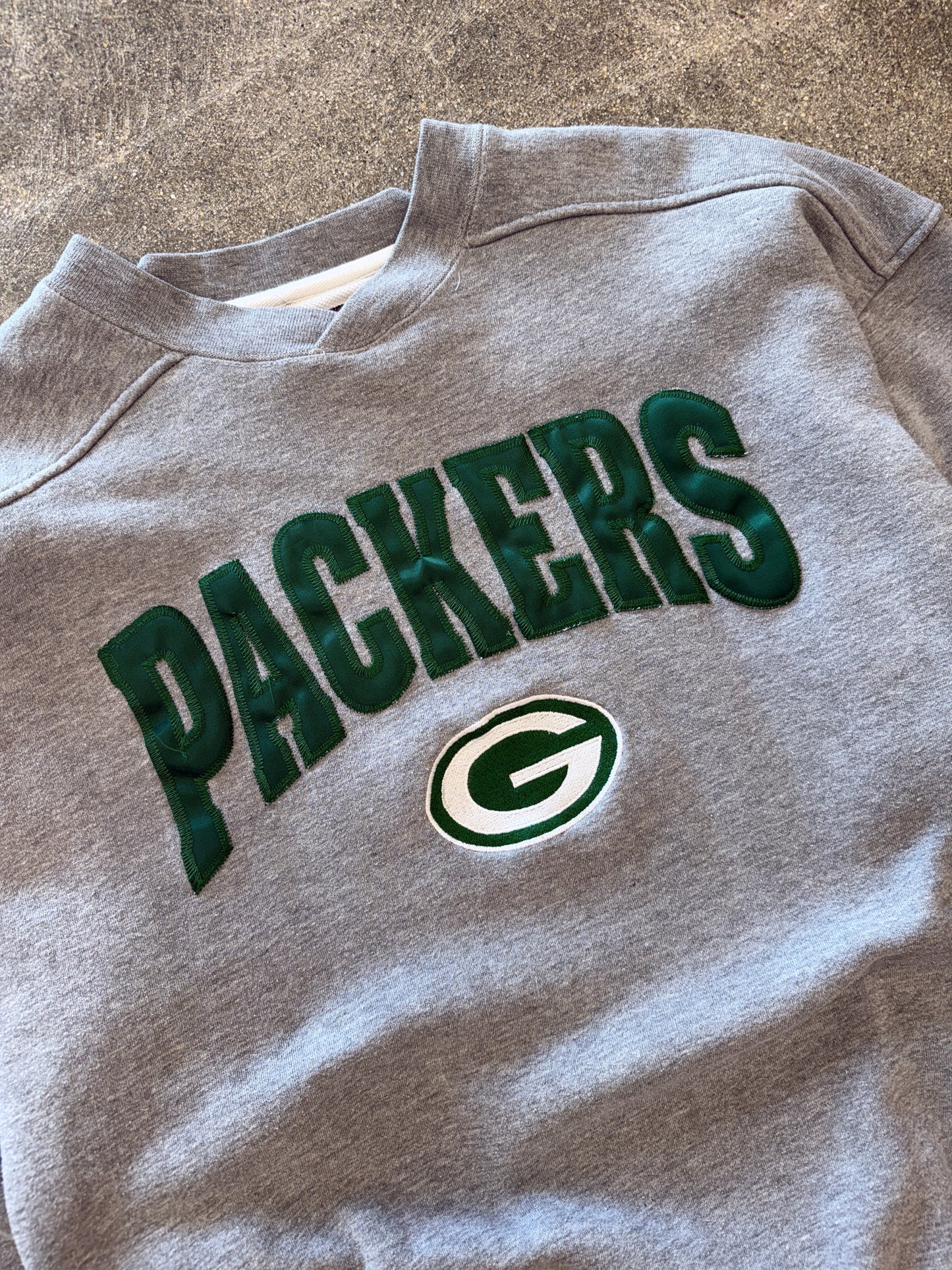 (L) Vintage Green Bay Packers Starter Crewneck
