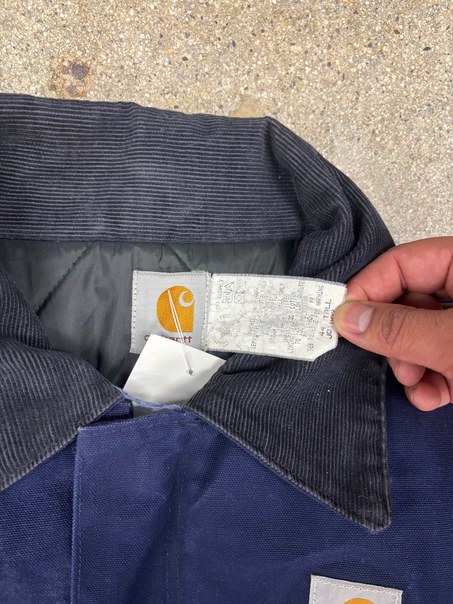 (L) Vintage 1997 Carhartt Arctic Jacket Quilted Lined