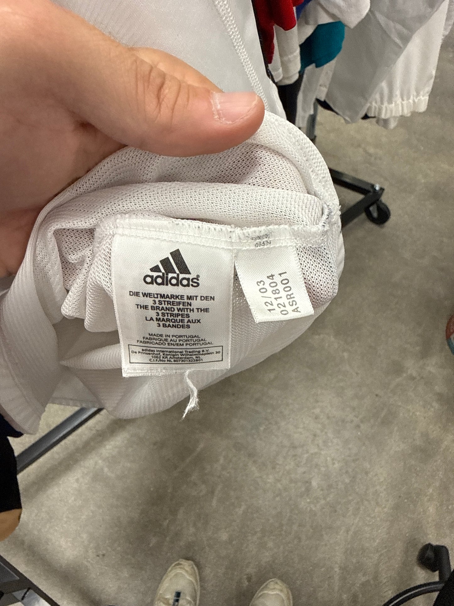(L) 2003/04 Real Madrid David Beckham Jersey