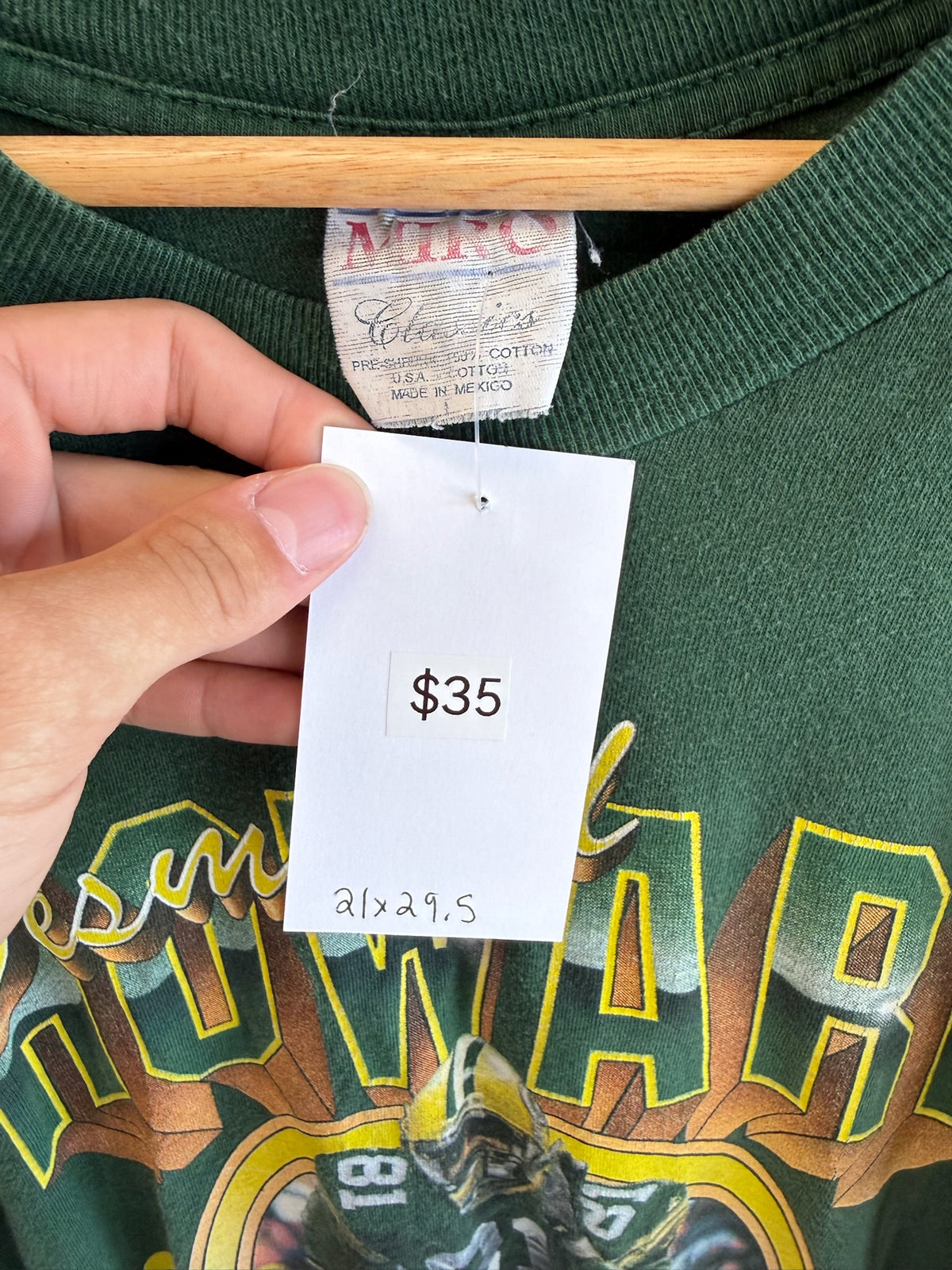 (L) Vintage Desmond Howard Packers Tee