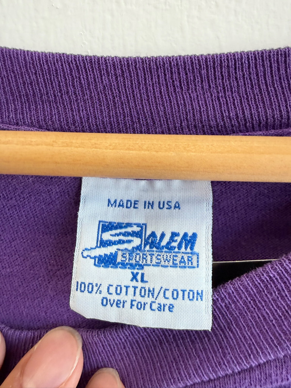 (XL) Vintage Minnesota Vikings Salem Wraparound Tee