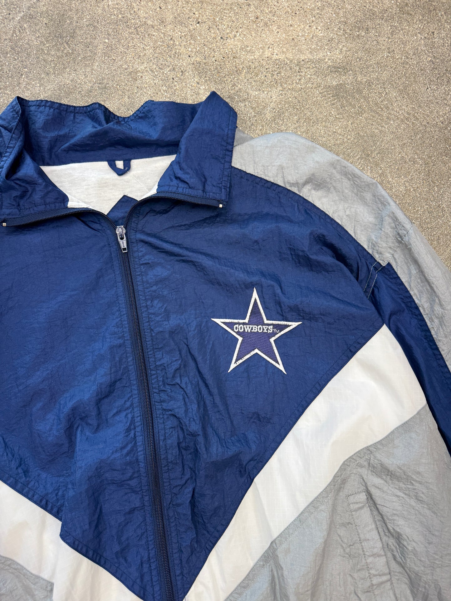 (XL) Vintage Dallas Cowboys windbreaker Jacket