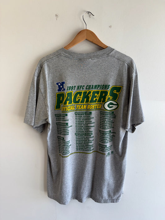 (L) 1997 NFC Champions Green Bay Packers Tee