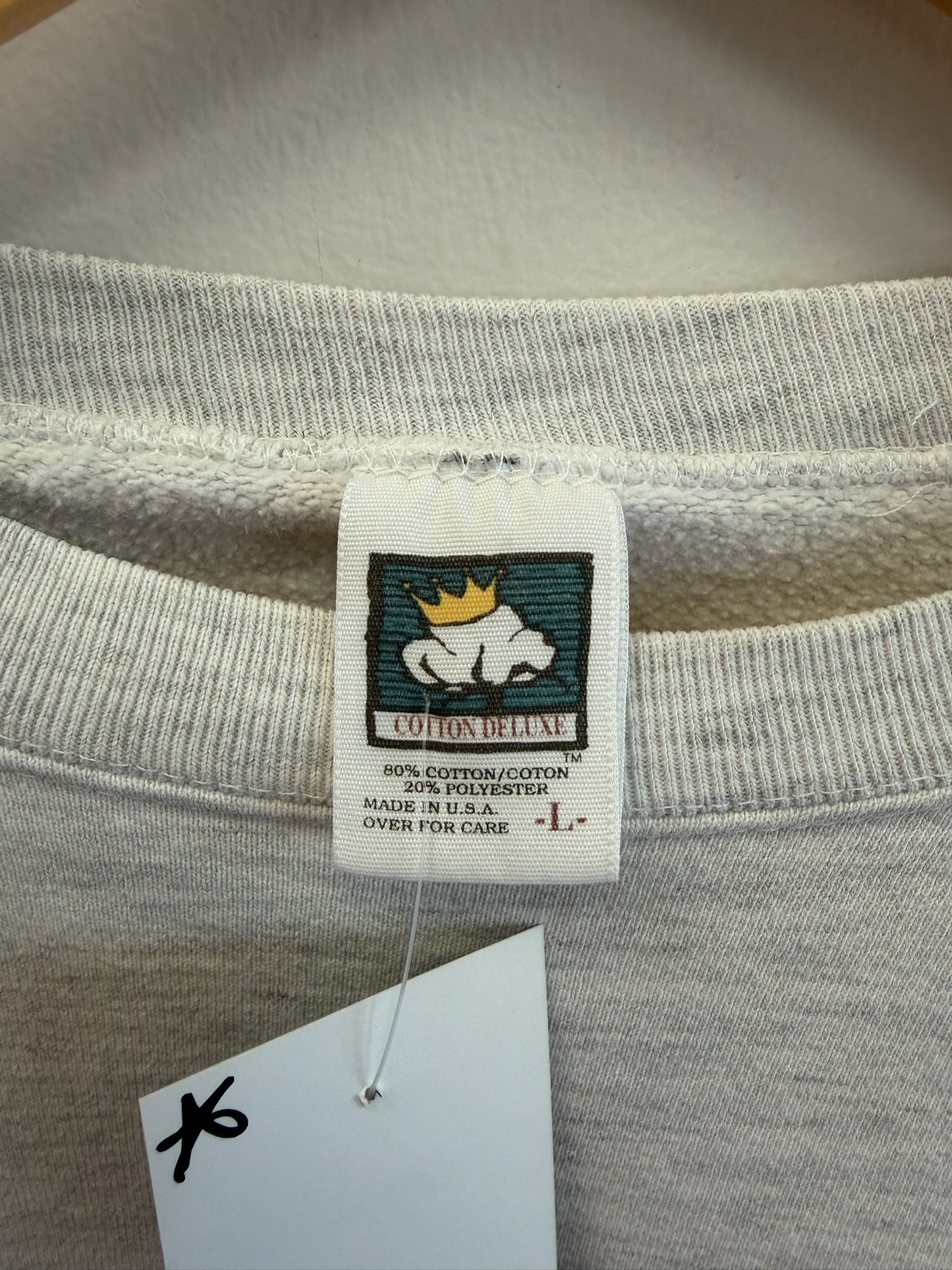 (XL) Vintage Cosmic Soccer is Life Universal Crewneck