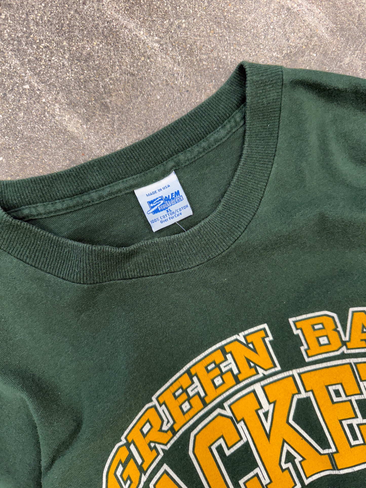 (L) Vintage Green Bay Packers Salem Tee