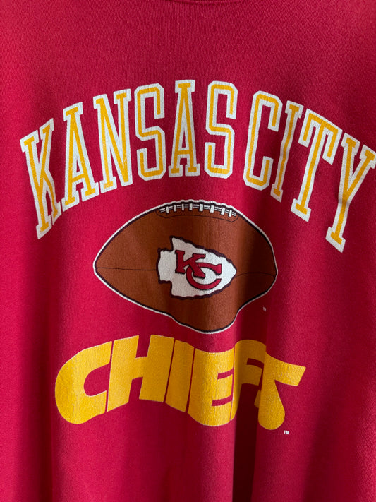 (XL) Vintage Kansas City Chiefs Crewneck