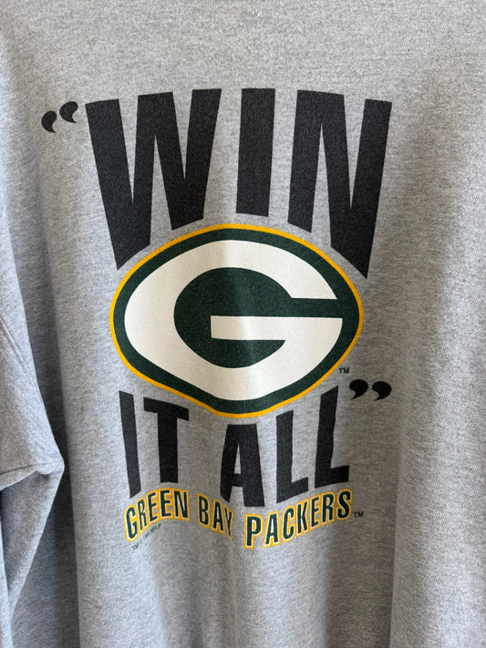 (XL) Green Bay Packers “Win it All” Starter Crewneck