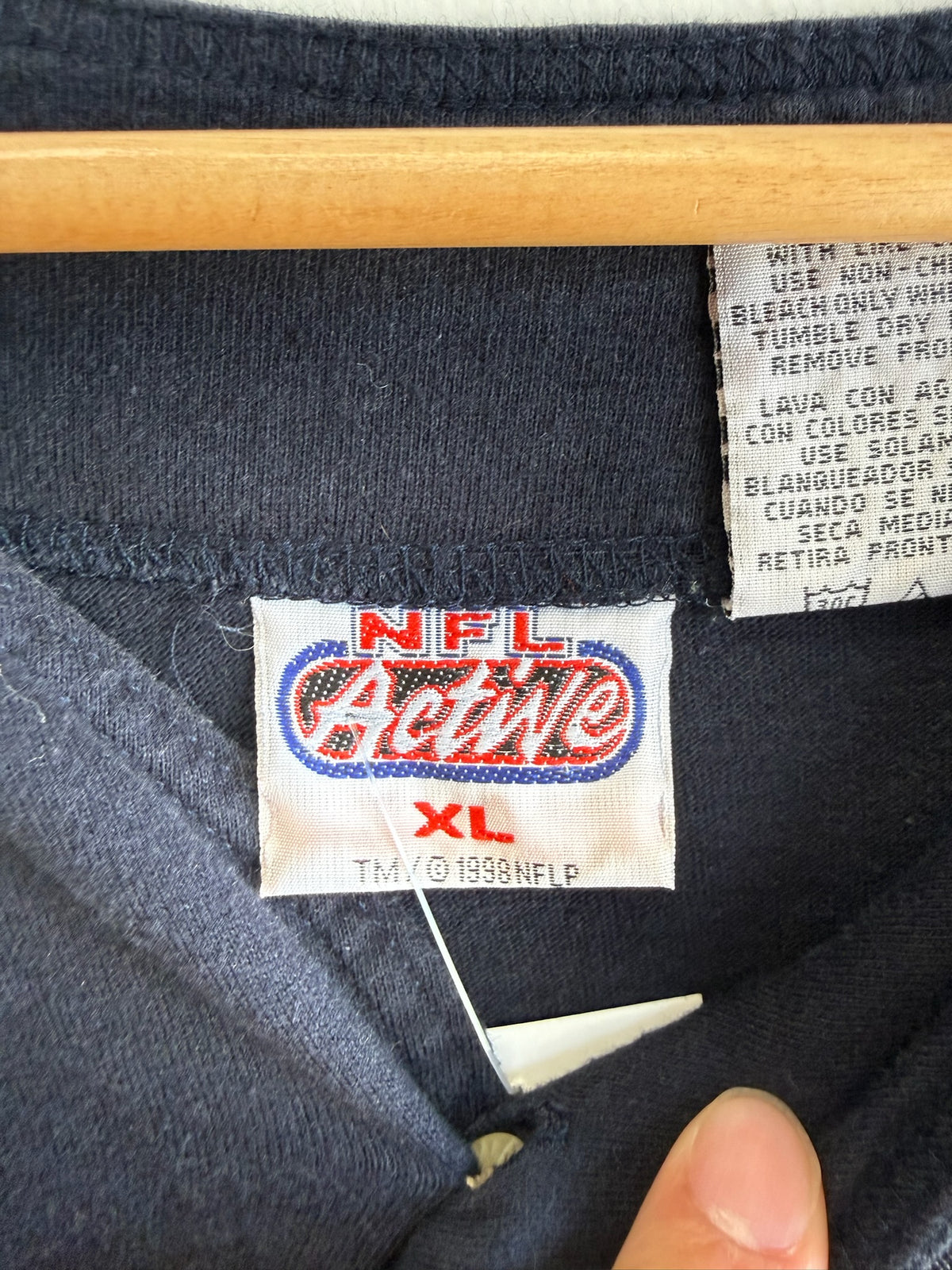 (L) Vintage Chicago Bears Baseball Jersey