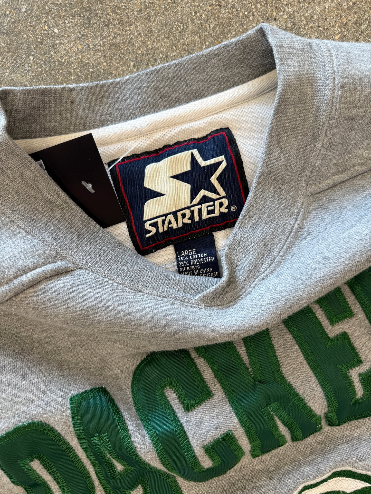 (L) Vintage Green Bay Packers Starter Crewneck