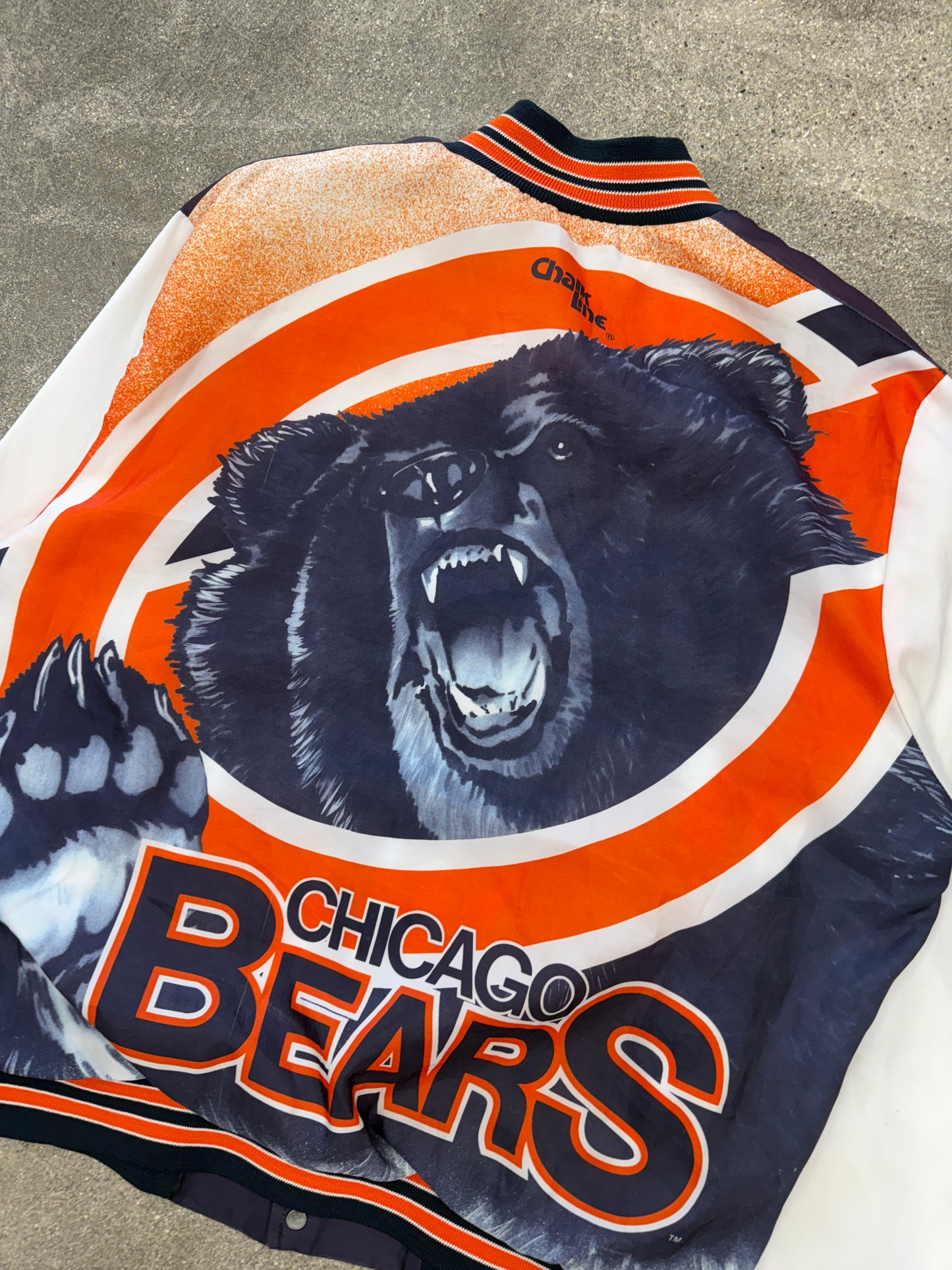(L) Vintage Chalkline Chicago Bears Jacket