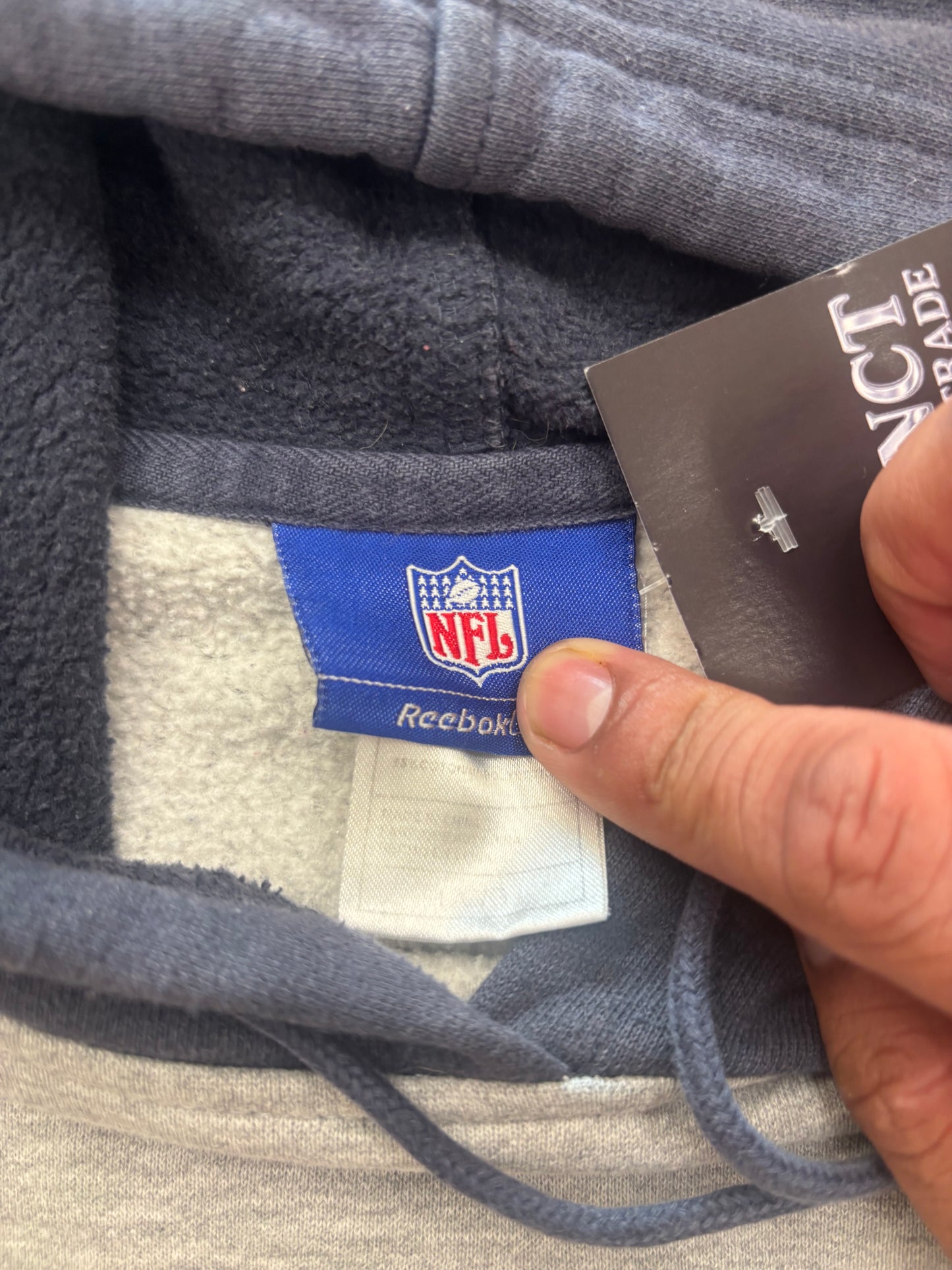 (L) Vintage 00s Reebok Seattle Seahawks Hoodie