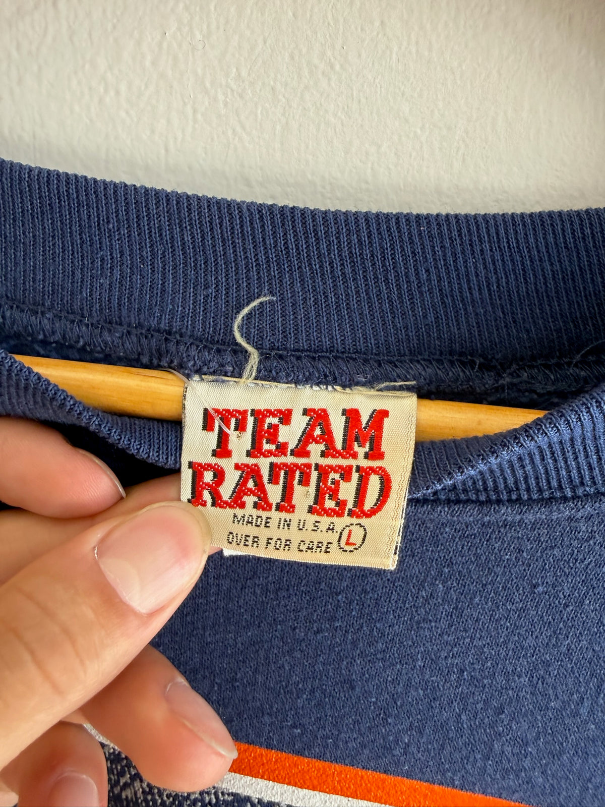 (L) Vintage Bears Helmet Crewneck