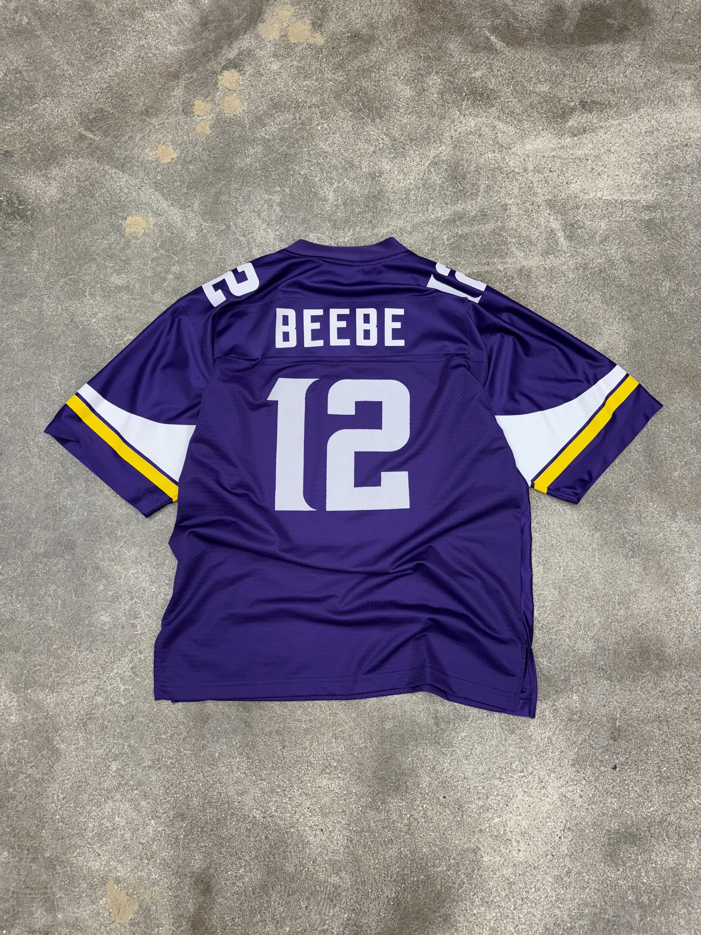 (M) Vintage Chad Beebe Vikings Football Jersey