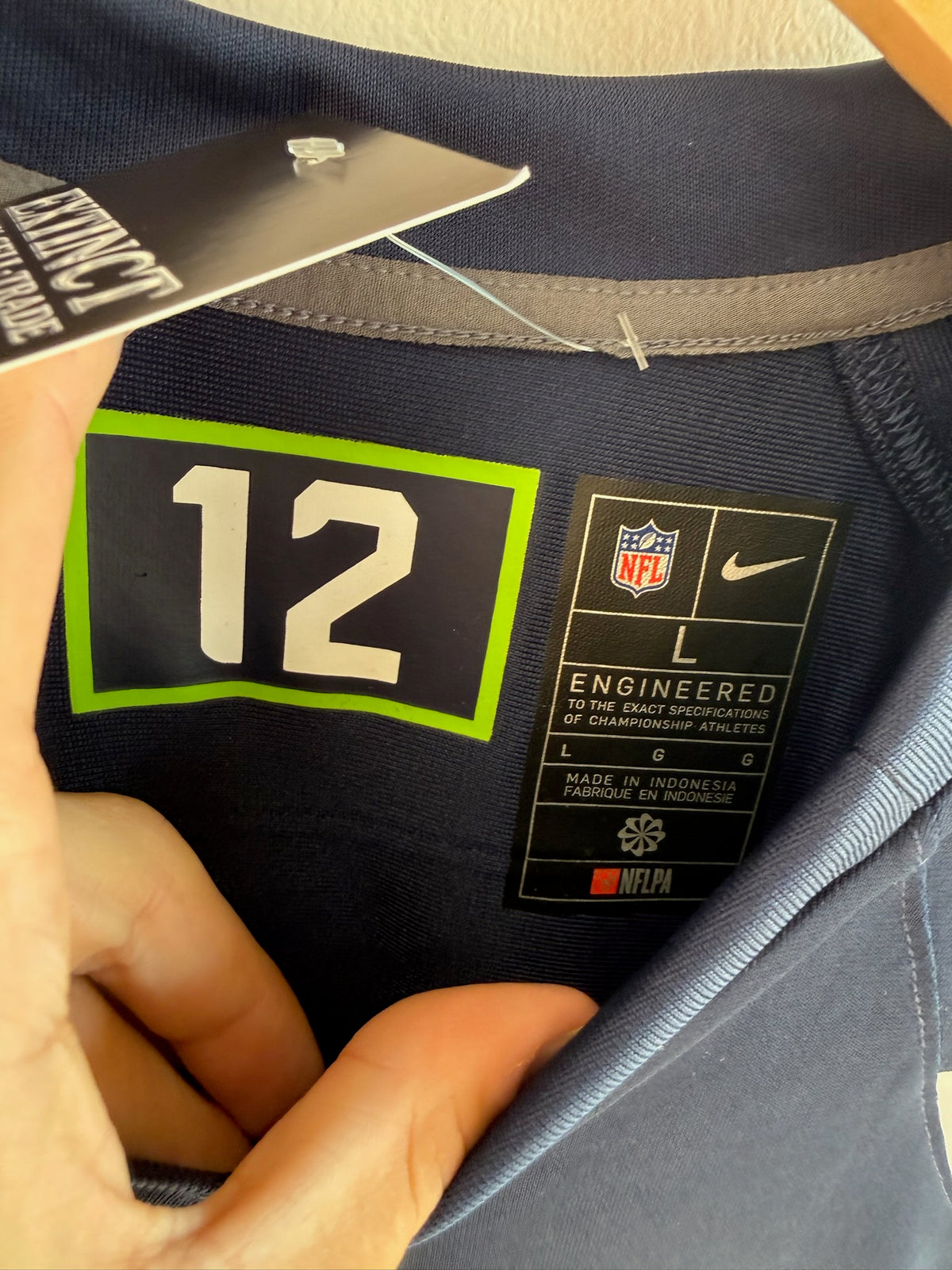 (L) DK Metcalf Seahawks Jersey