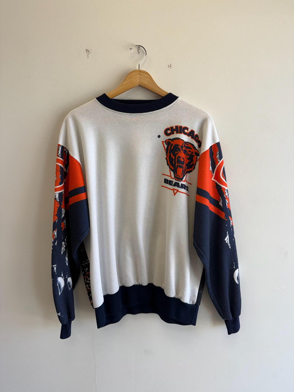 (L) RARE* Vintage Chicago Bears Chalkline Crewneck