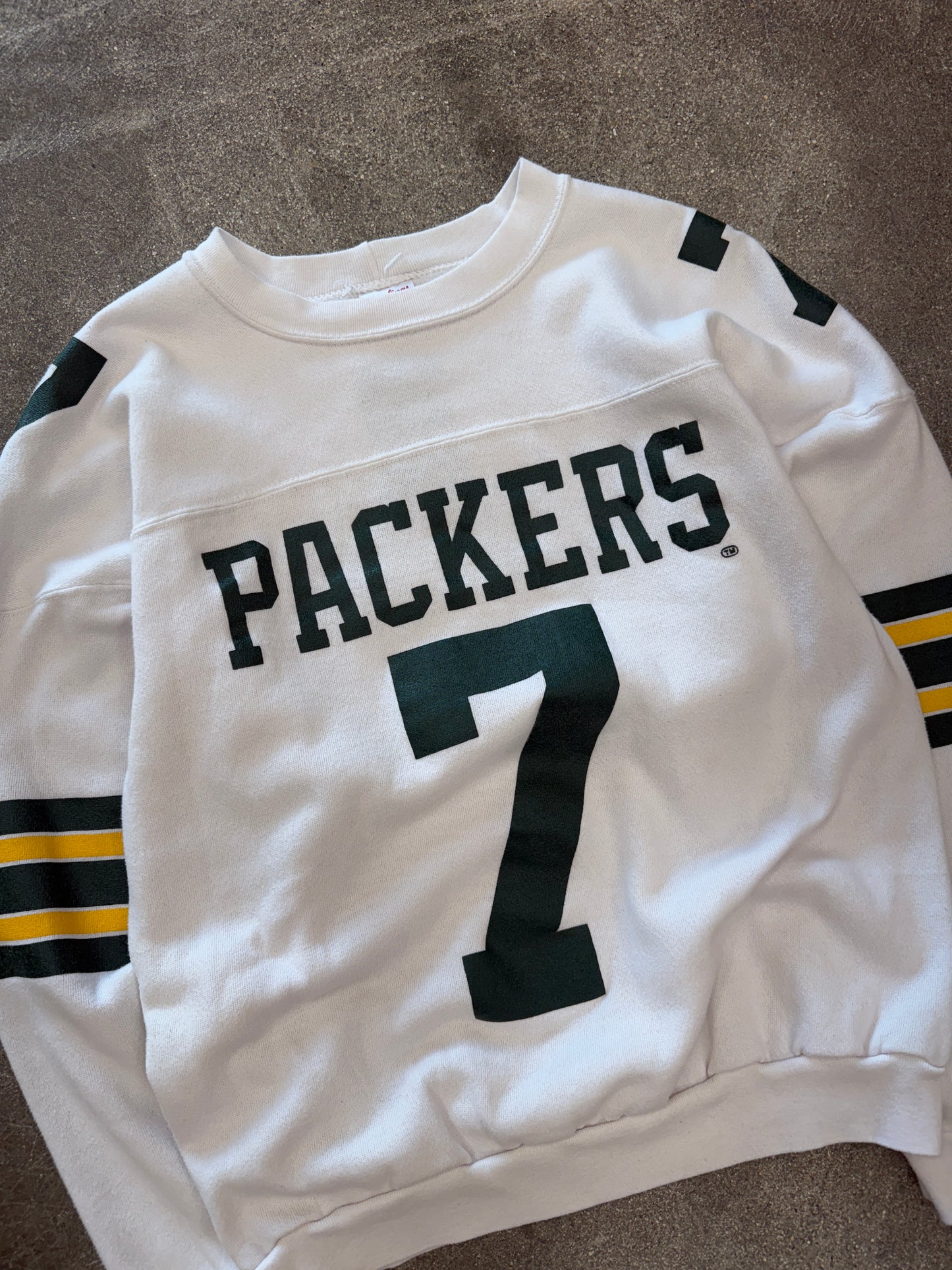 (L) Vintage Packers #7 Crewneck