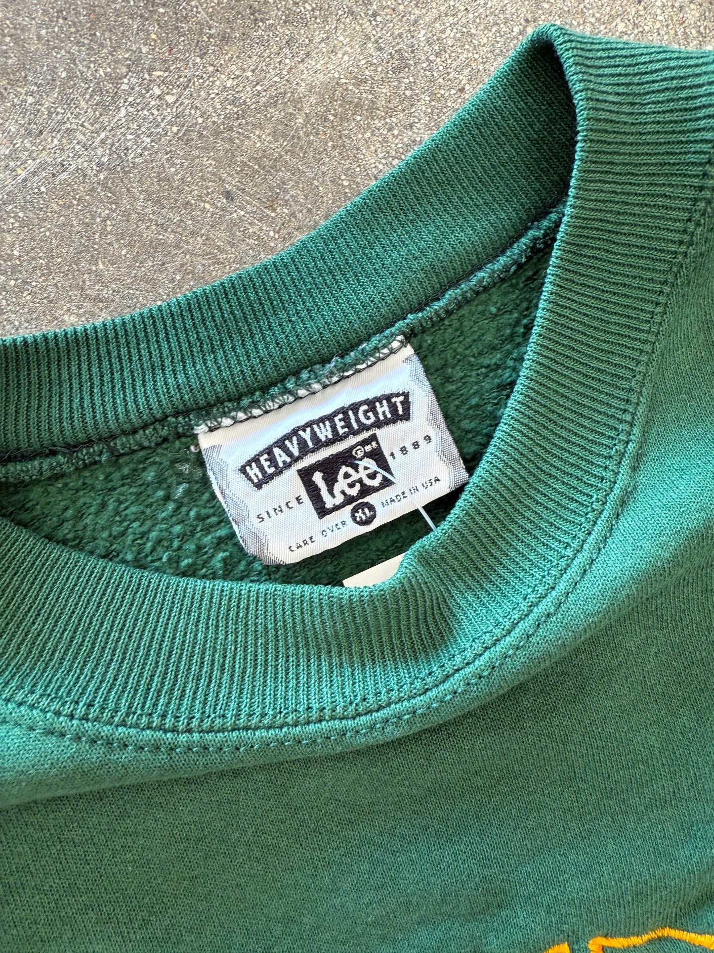 (L) Vintage Green Bay Packers Lee Sports Crewneck