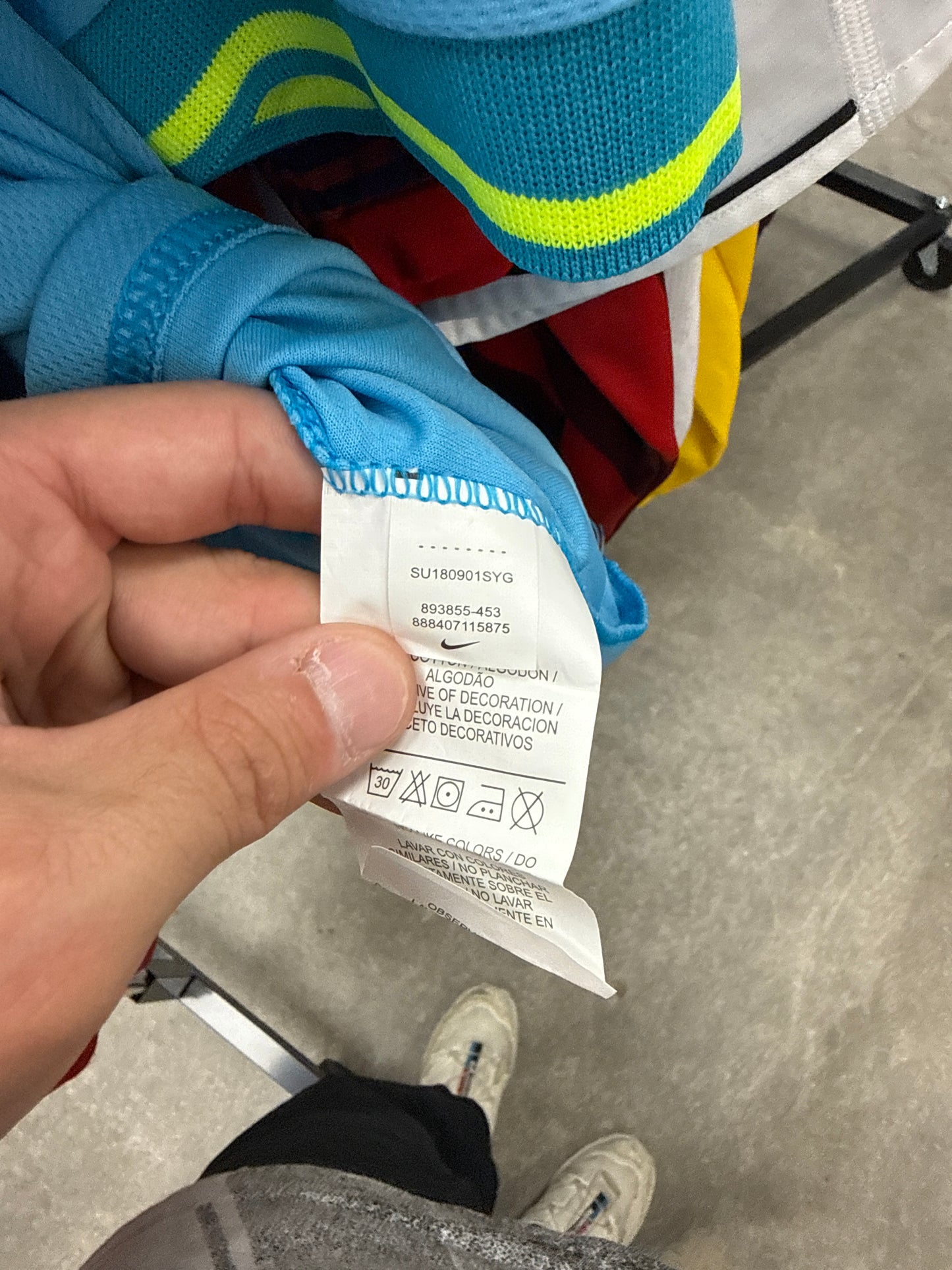 (L) Vintage Brazil Nike Polo Jersey