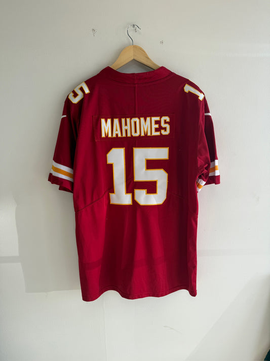 (L) Patrick Mahomes Nike Kansas City Chiefs Jersey