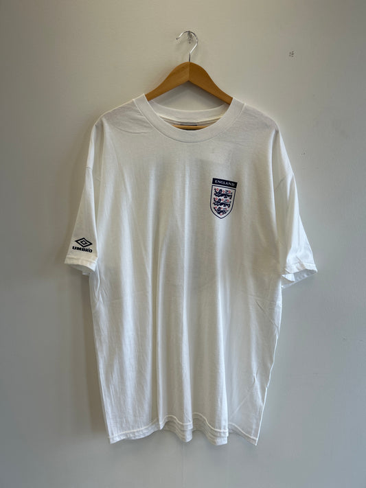 (XL) Vintage England Crest Umbro Tee