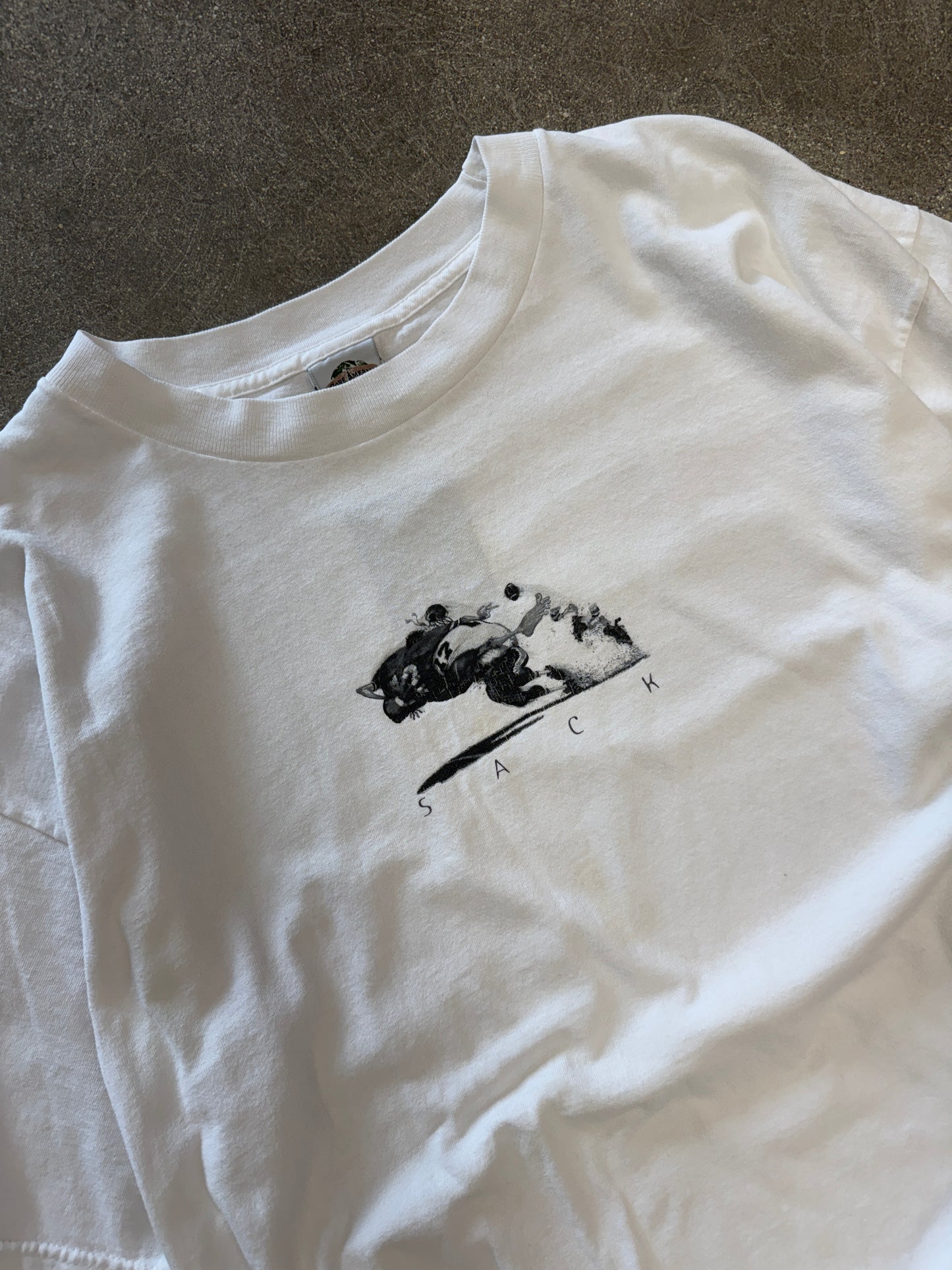 (XL) Vintage Football Sack Tee