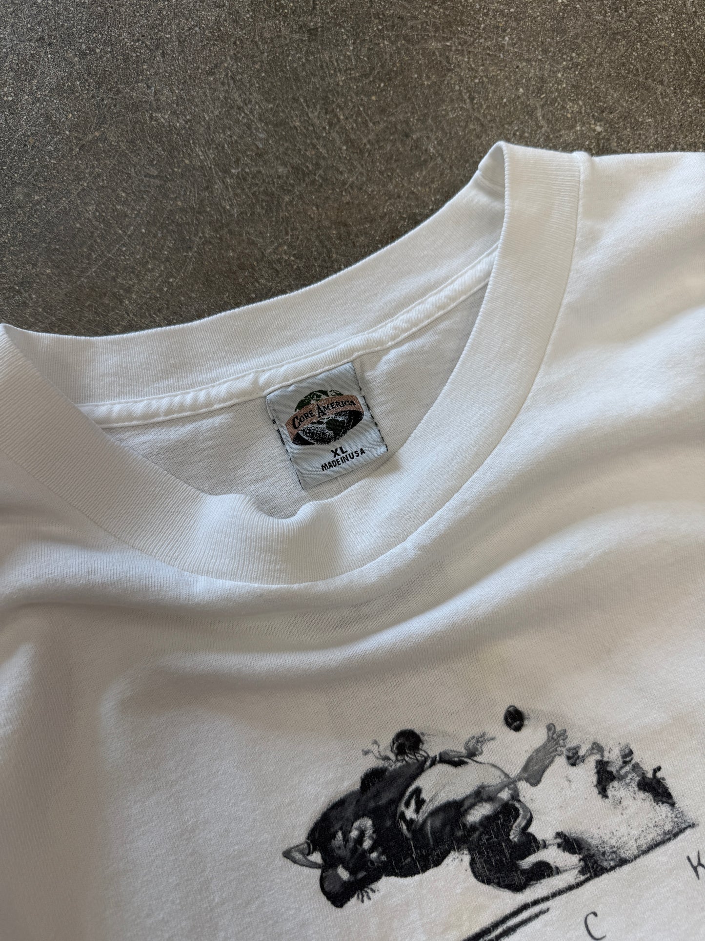 (XL) Vintage Football Sack Tee