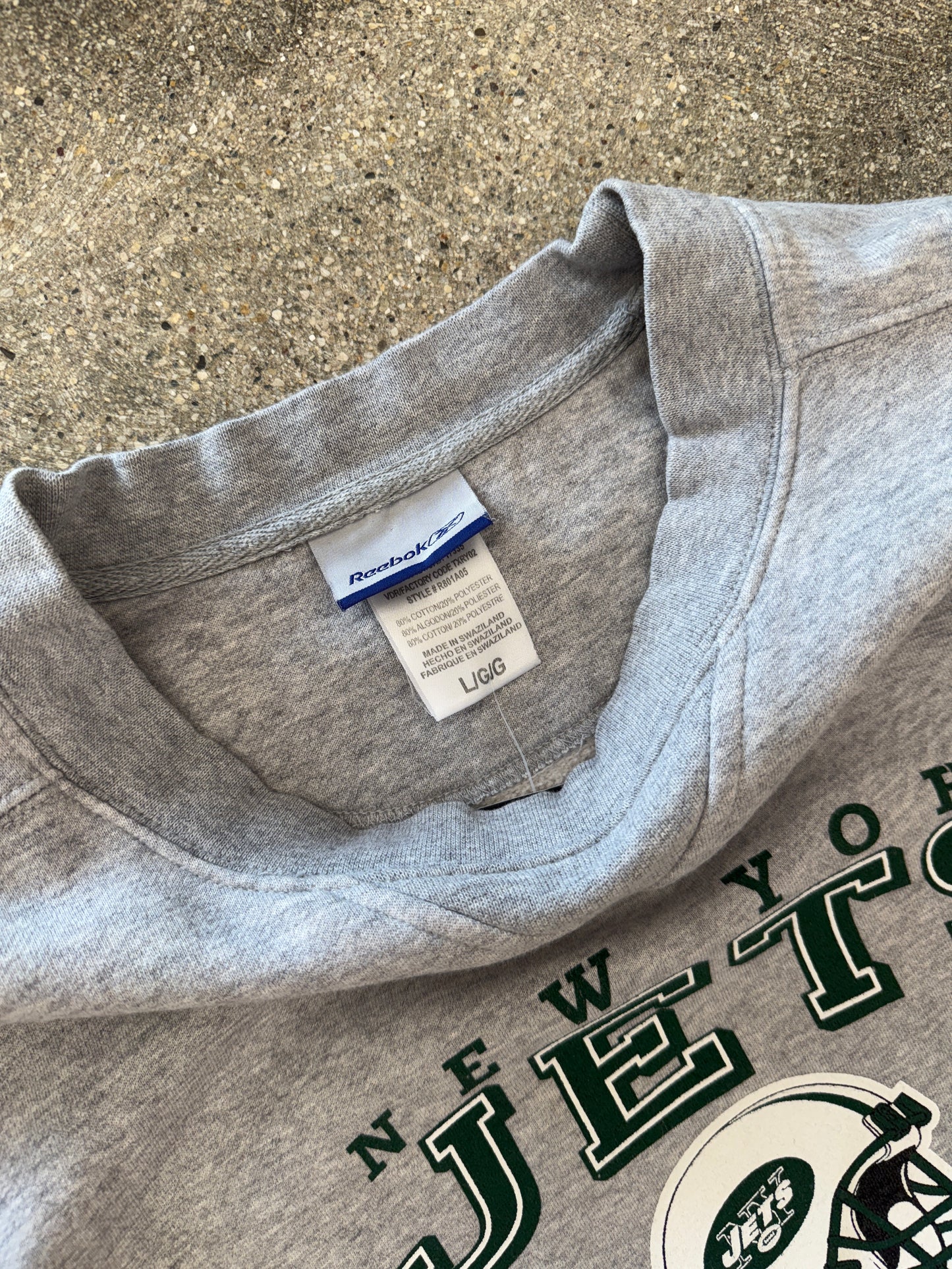 (XL) Vintage New York Jets Reebok Crewneck