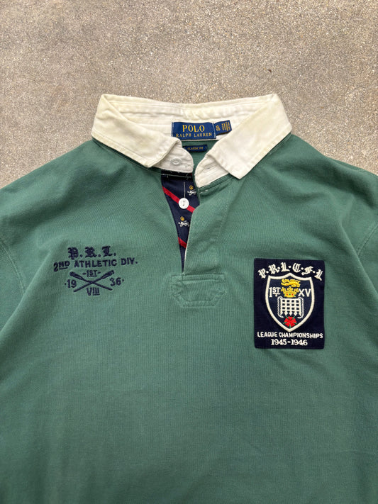(XL) Polo Ralph Lauren Embroidered LS Rugby Shirt
