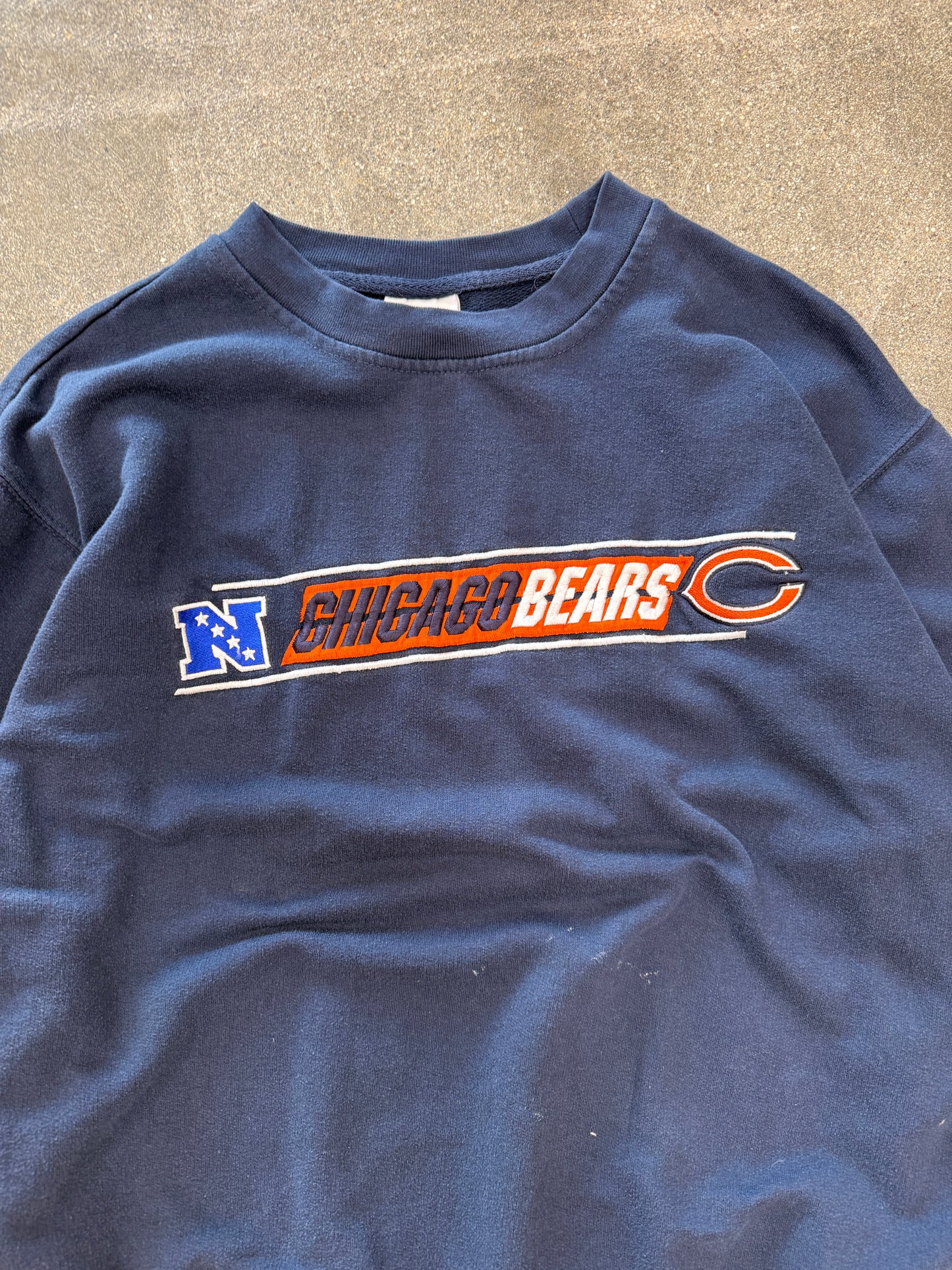 (XL) Chicago Bears Spellout Crewneck