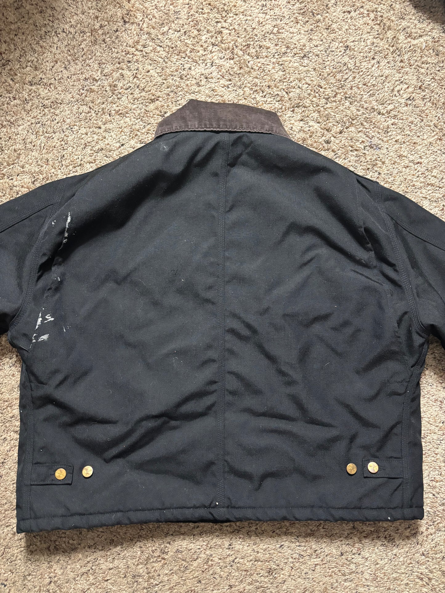 (XXL) Vintage Carhartt Duck Canvas Corduroy Collared Jacket
