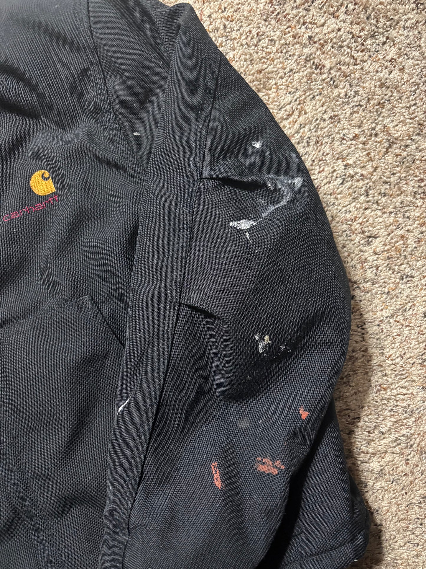 (XXL) Vintage Carhartt Duck Canvas Corduroy Collared Jacket