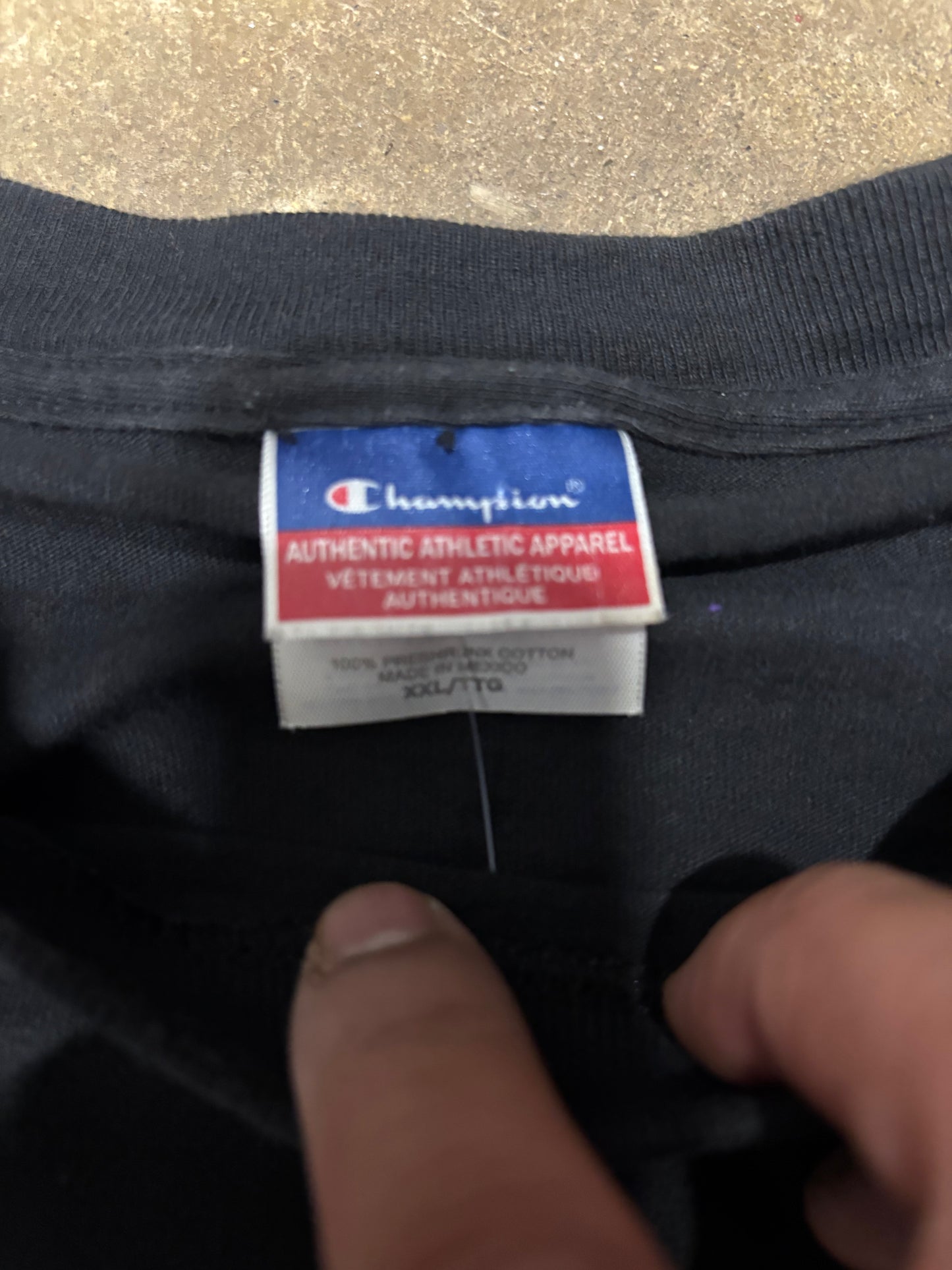 (XL) Vintage 2004 Oscar De La Hoya Black Boxing T-Shirt