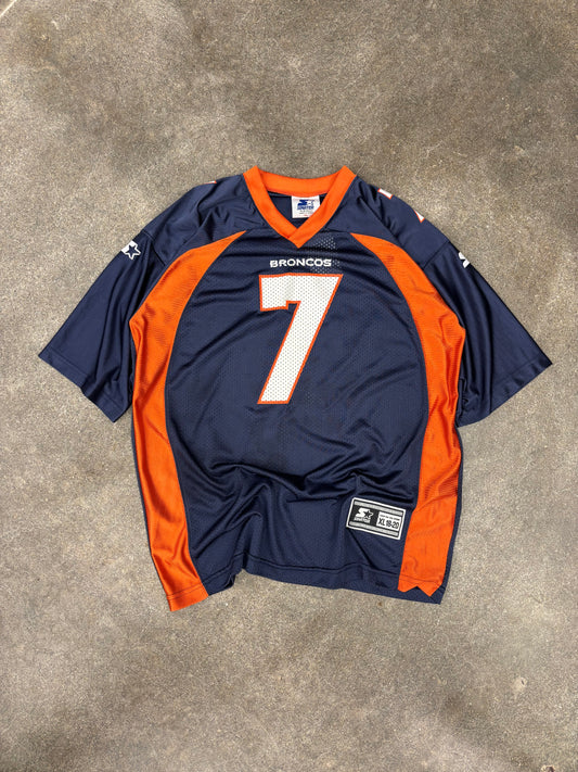 (XL) Vintage Starter Denver Broncos Elway #7 Jersey