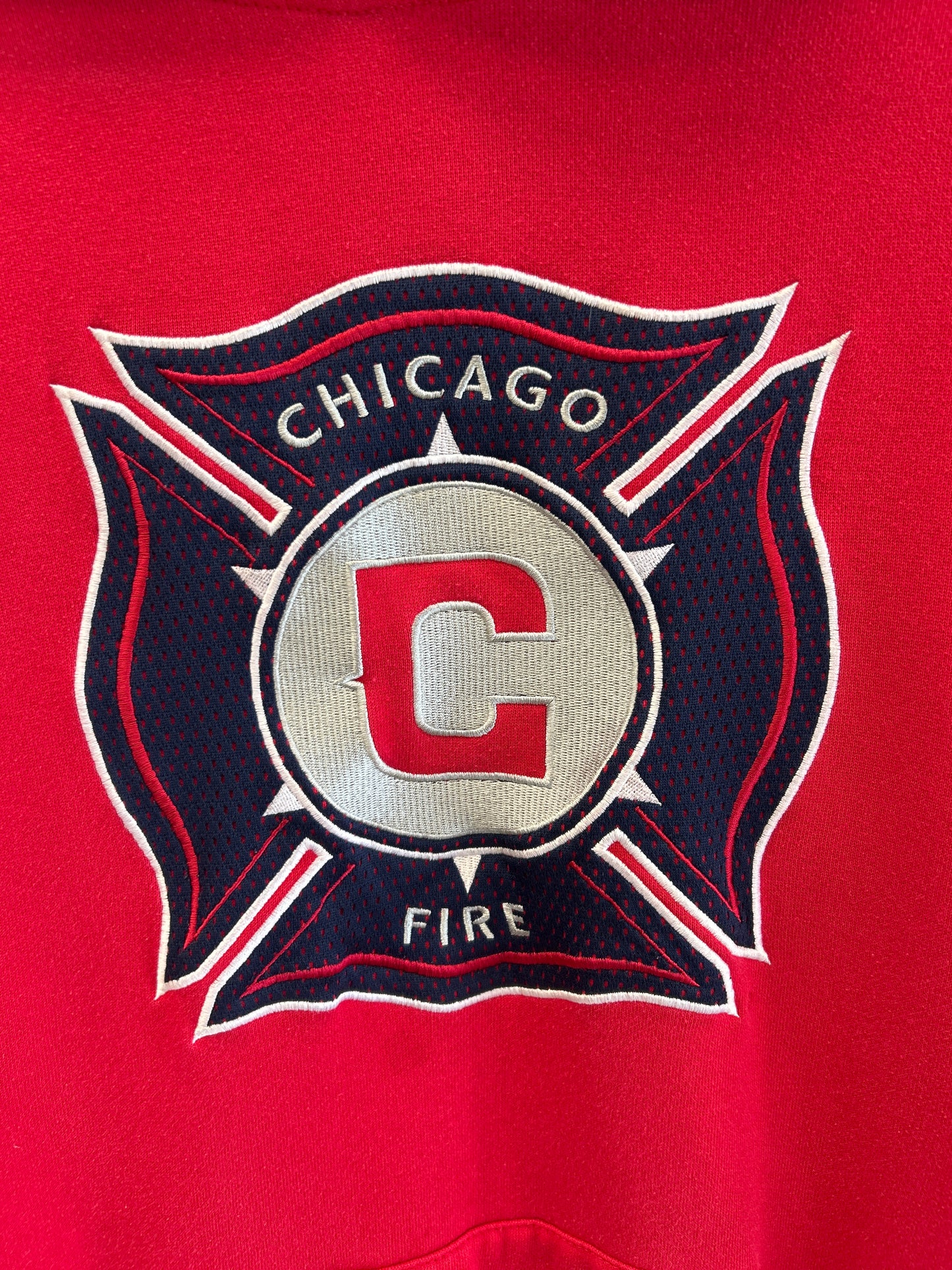 (M) Vintage Adidas Chicago Fire Hoodie