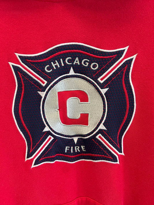 (M) Vintage Adidas Chicago Fire Hoodie