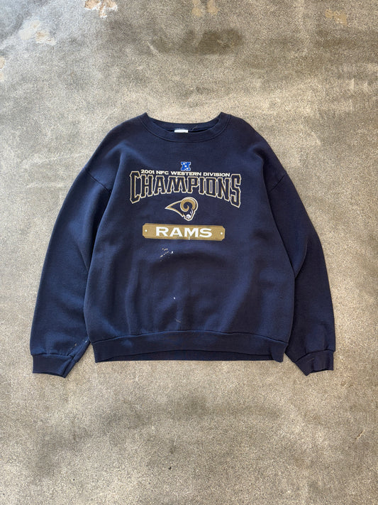 (XL) Vintage NFC Champions Rams Crewneck