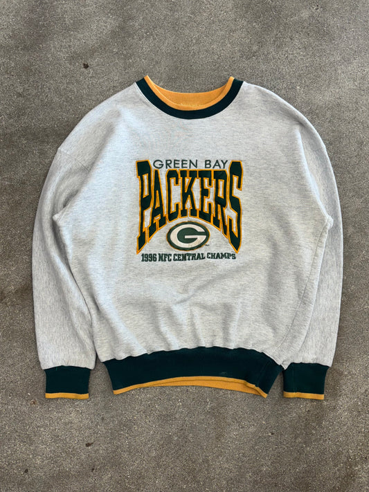 (L) Vintage 1996 Legends Athletics Green Bay Packers Crewneck