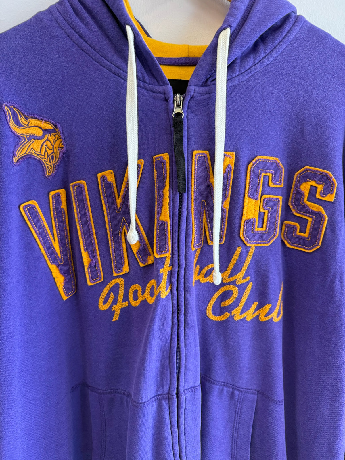 (XXL) Minnesota Vikings Zip-up Hoodie