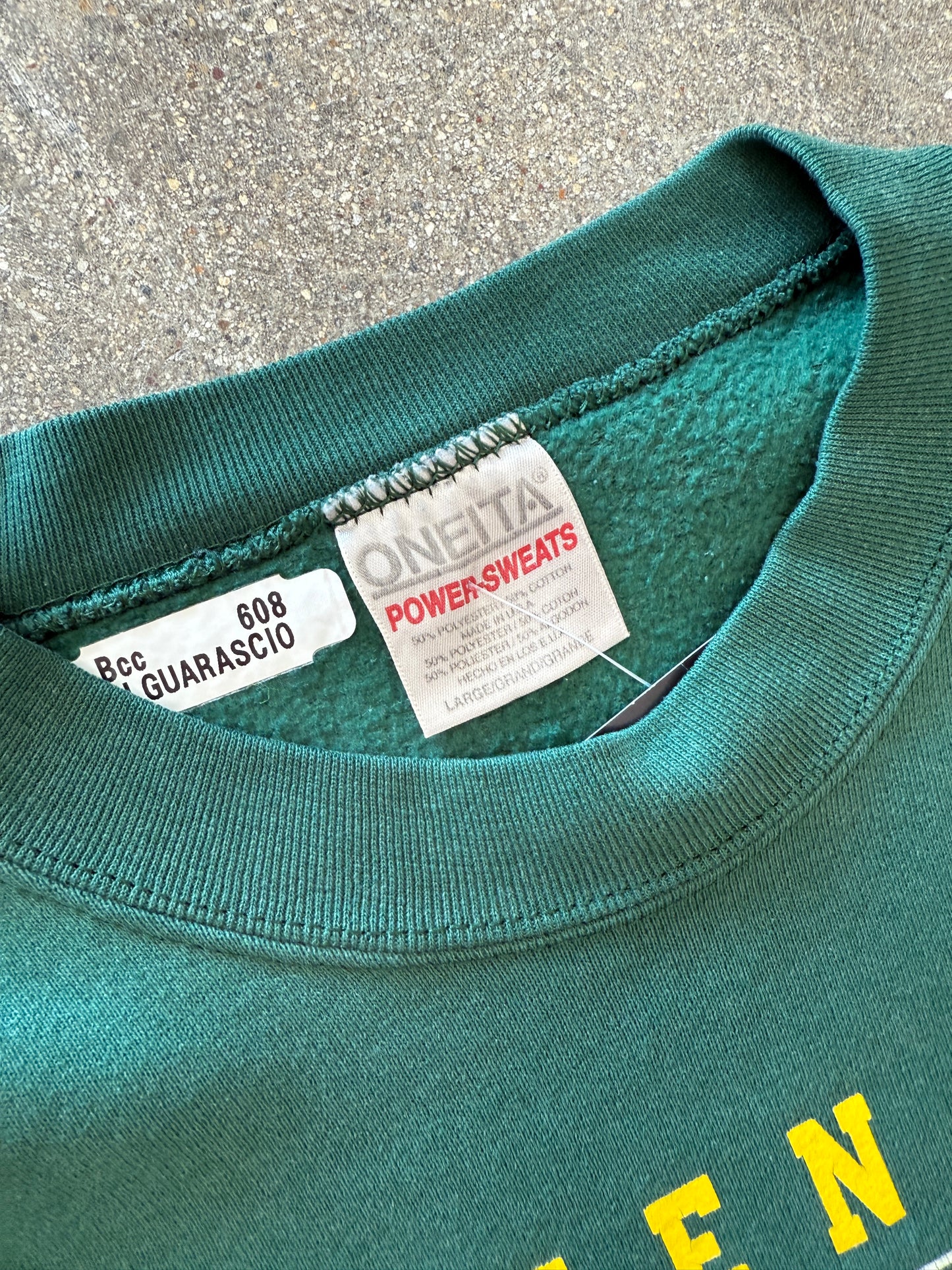 (M) Vintage 1995 Green Bay Packers Creneck