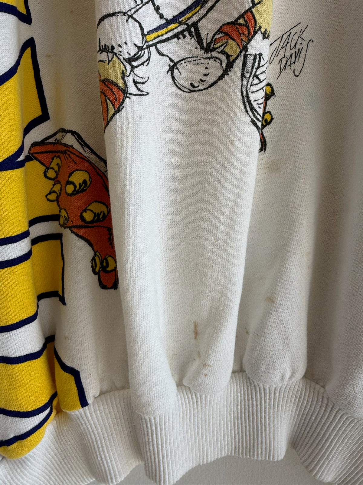 (XL) 1988 Vintage Minnesota Vikings Caricature Crewneck