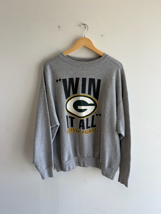 (XL) Green Bay Packers “Win it All” Starter Crewneck