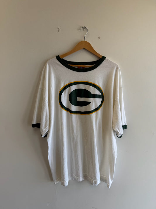 (XXL) Vintage Packers Ringer Tee